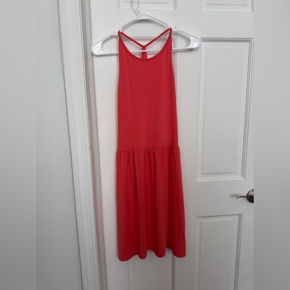 NWT Tart Coral Triangle Halter Sundress Casual Resort Wear